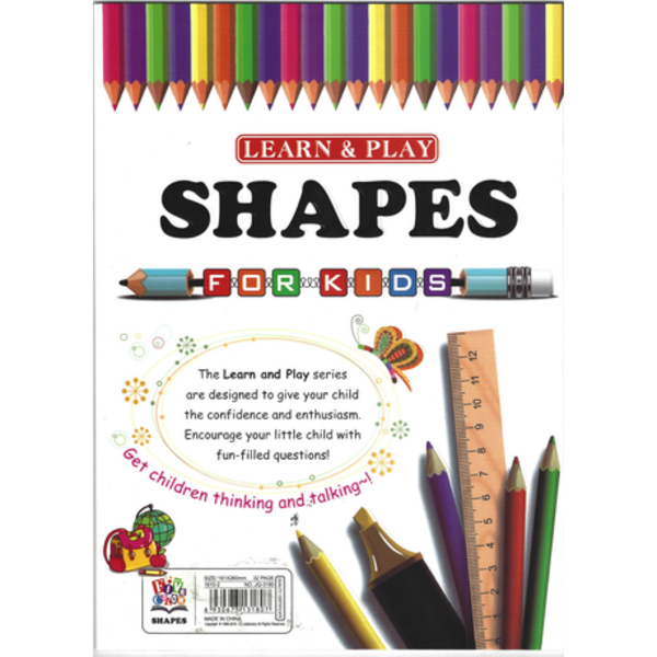A Vibrant World - Shapes, Stickers + Colouring Book, Crafted for Fun - 3+ - Image 5