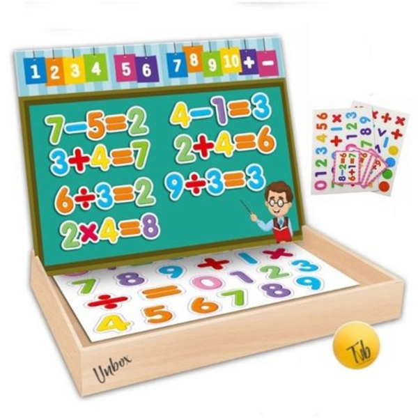 Magnetic Boards, Numbers & Maths Symbol Signs for Toddlers & Kids & Gift