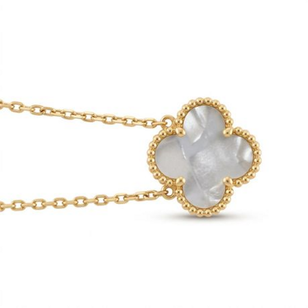 Four Leaf Clover - Van Cleef Pendant Necklace - Luck in Bloom - Image 13