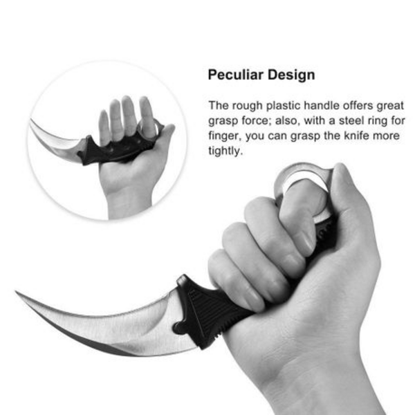 Karambit Tiger Claw Training Knife - Image 4