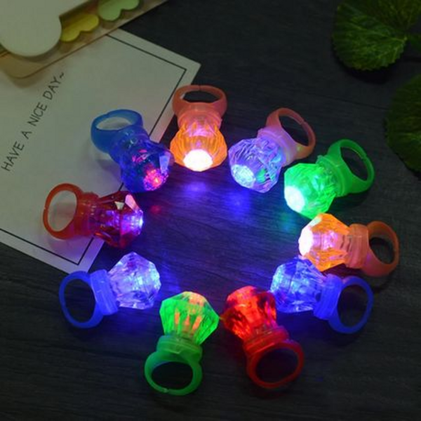 Light Up the Party with Our Glow-tastic Rings! Bulk Prizes Rewards & Gifts - Image 7