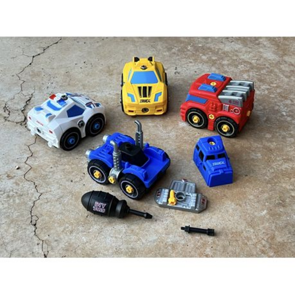 4 Take Apart - Disasemble STEM City Cars for Kids Toy Ages 4 5 6+ - Image 6