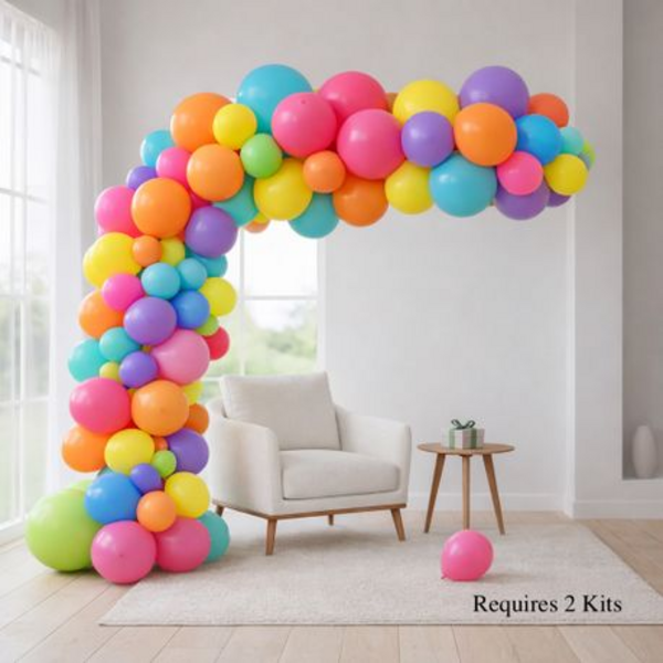 Balloon Garland Arch - Multi-Colour Party / Event Decor Set - Image 6