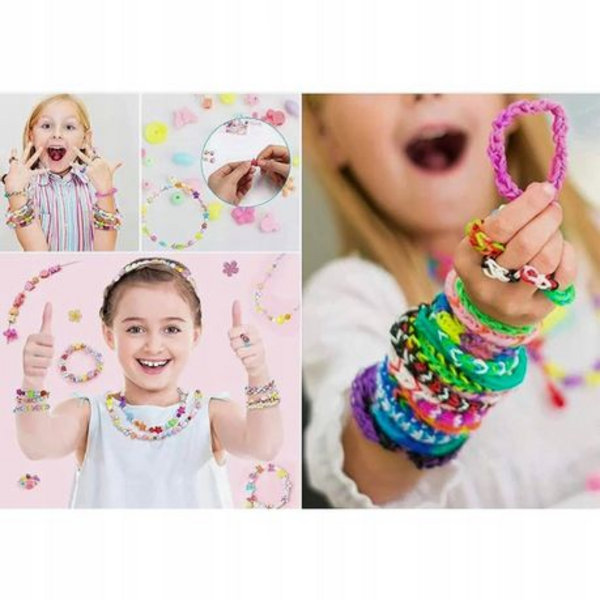Loom Band Starter Kit - Create Endless Designs 22 Assorted Color Bands