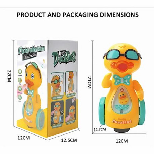 Quackers Galore! The Wacky Toy Ducking Rolles around Your Home