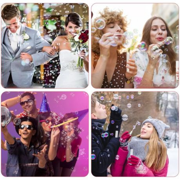 Create a Love-Filled Atmosphere with Our Wedding Bubbles - Image 8