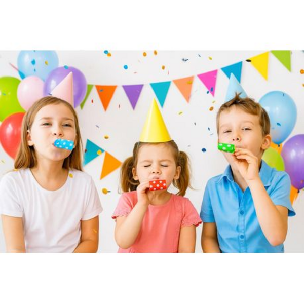 Colourful Polka Party Blowouts with White Polka Dots - Perfect Party Favors - Image 3