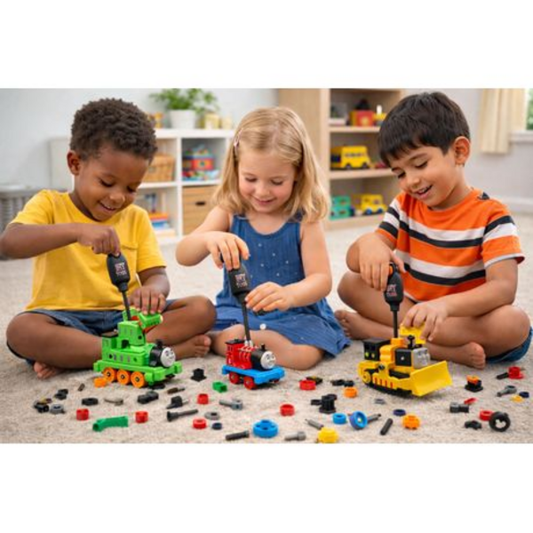 Take-Apart Train Construction Toy Set - Image 6