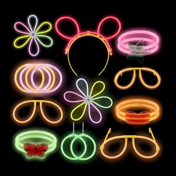 115-Piece Glow-in-the-Dark Party Sticks Pack - Image 6