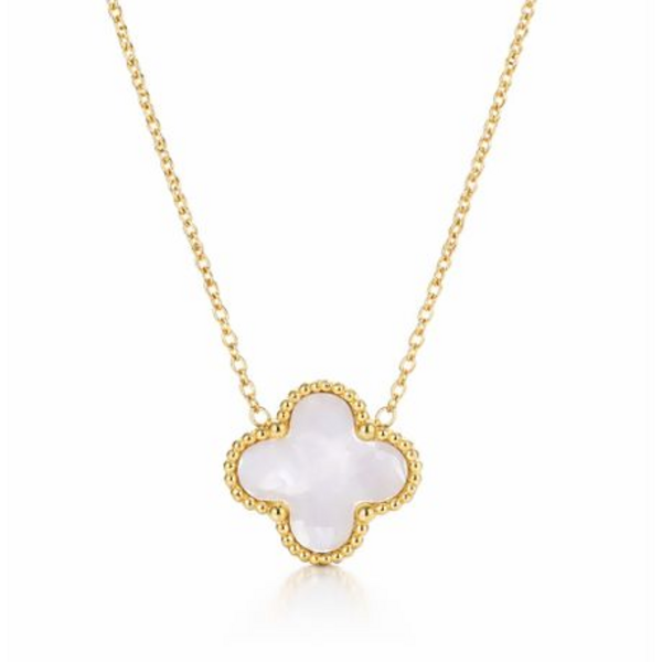 Four Leaf Clover - Van Cleef Pendant Necklace - Luck in Bloom - Image 19