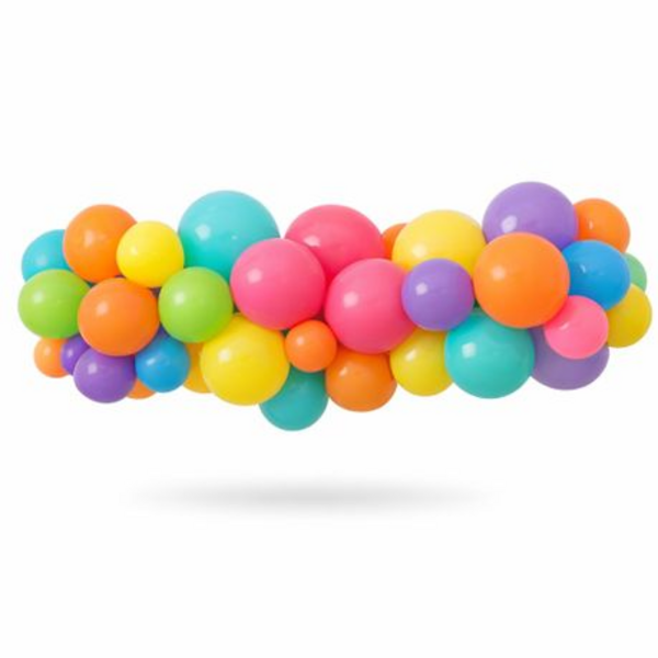 Balloon Garland Arch - Multi-Colour Party / Event Decor Set
