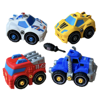 4 Take Apart - Disasemble STEM City Cars for Kids Toy Ages 4 5 6+