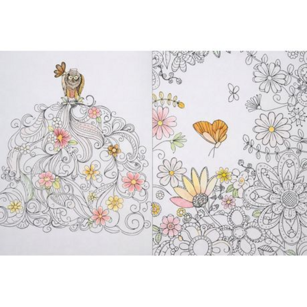 24-Page Wonderful Forest Mandala Colouring Book - Beginner-Friendly! - Image 4