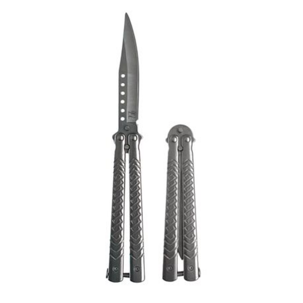 The "Butterfly" - Non Training Sharp Blade Balisong Knife - Image 5