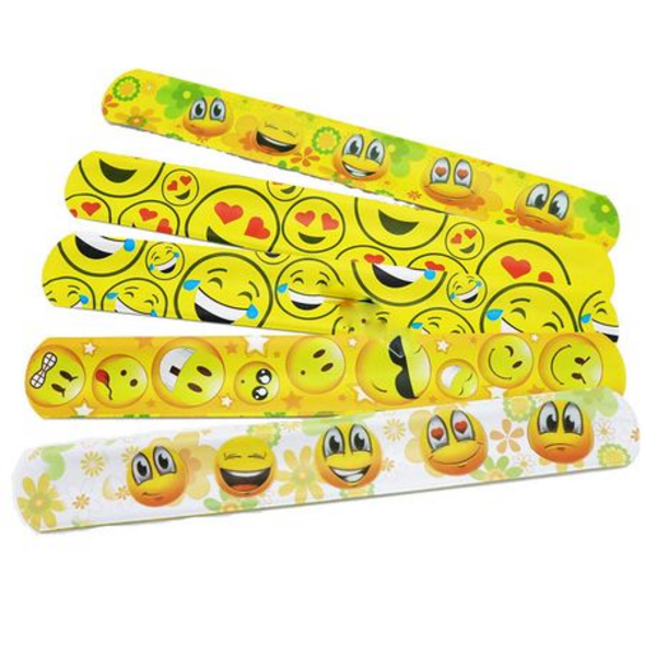 30 Emoji & Unicorn Snap Wristbands - Image 5