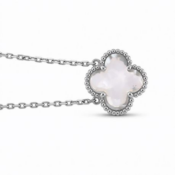 Four Leaf Clover - Van Cleef Pendant Necklace - Luck in Bloom - Image 18
