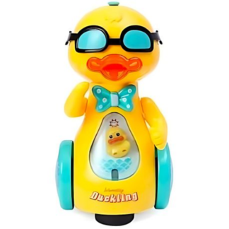 Quackers Galore! The Wacky Toy Ducking Rolles around Your Home