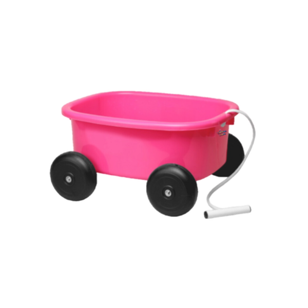 Kid's Pull Wagon: Spark Imagination & Outdoor Fun in BLUE, PINK & RED - Image 15