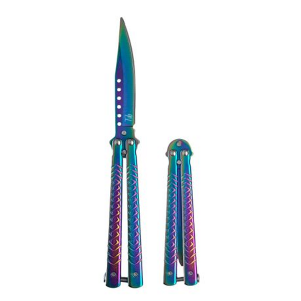 The "Butterfly" - Non Training Sharp Blade Balisong Knife - Image 2