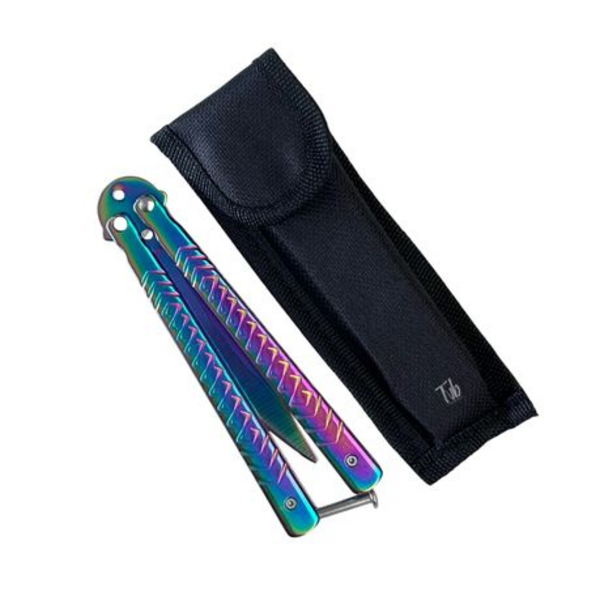 The "Butterfly" - Non Training Sharp Blade Balisong Knife