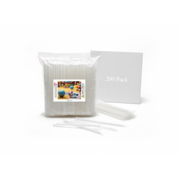 200 Individually Wrapped Disposable Jumbo Smoothie Straws - Image 8