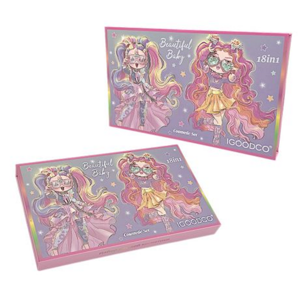 Little Luxe: 18-in-1 Makeup Cosmetic Kit for Trendsetting Kids