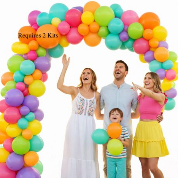 Balloon Garland Arch - Multi-Colour Party / Event Decor Set - Image 5
