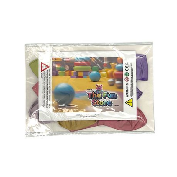 Vibrant Party Decor: 2 Packs of 6 Metallic Full Color Mixed Balloons - Image 9