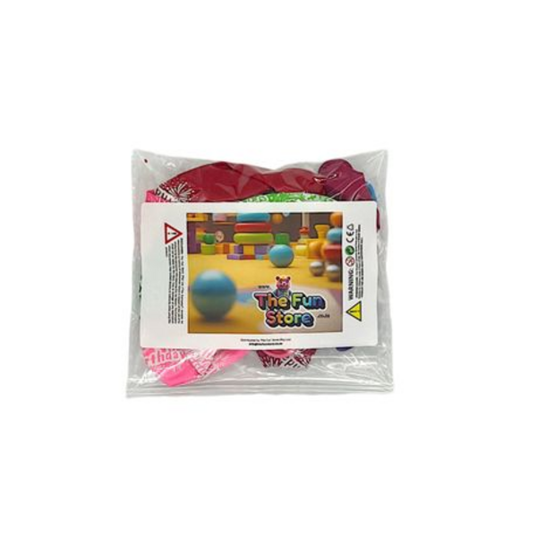 Multi-Colored "Happy Birthday" Balloon Set - 20 Pack - Image 8