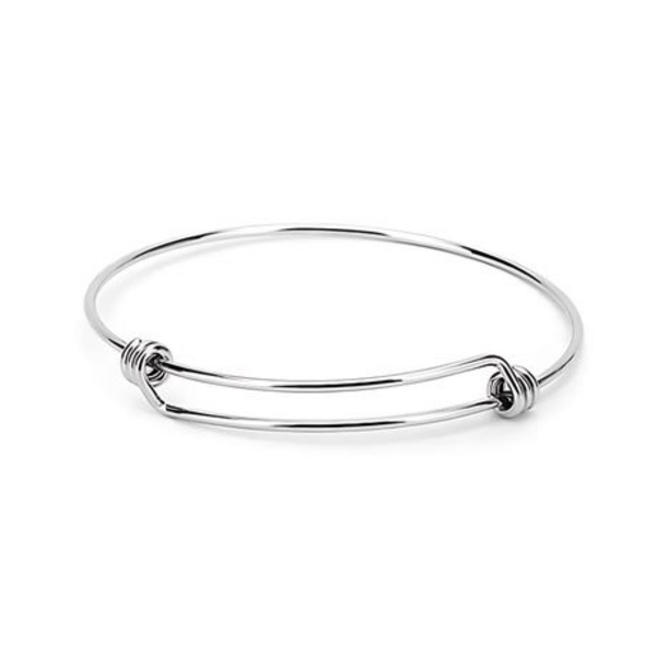 Shine Bright with the "Silver" Adjustable Bangle - Image 2