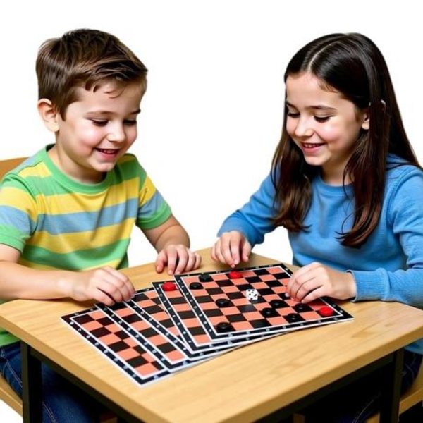 Classic Checkers Games Pack of 20 - Fun Party Favors & Giveaways - Image 6