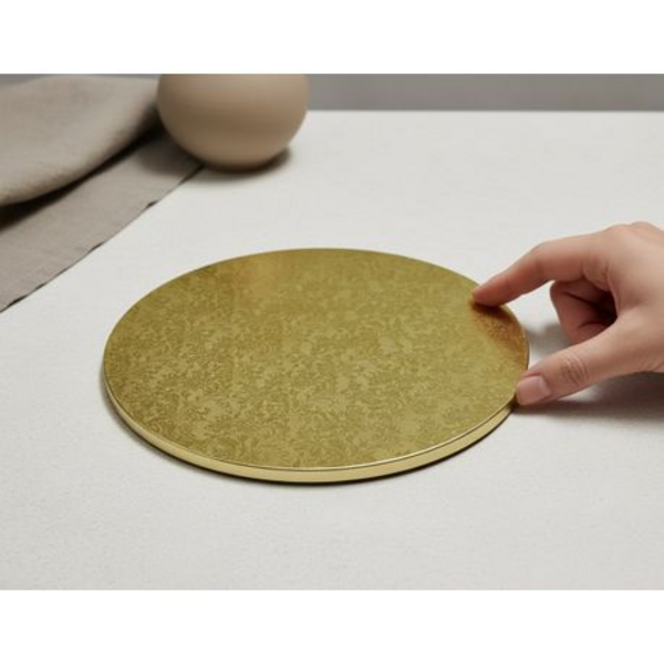 Sturdy Cake Plates Boards - Durable - Gold 30cm 2 Pack - Image 5