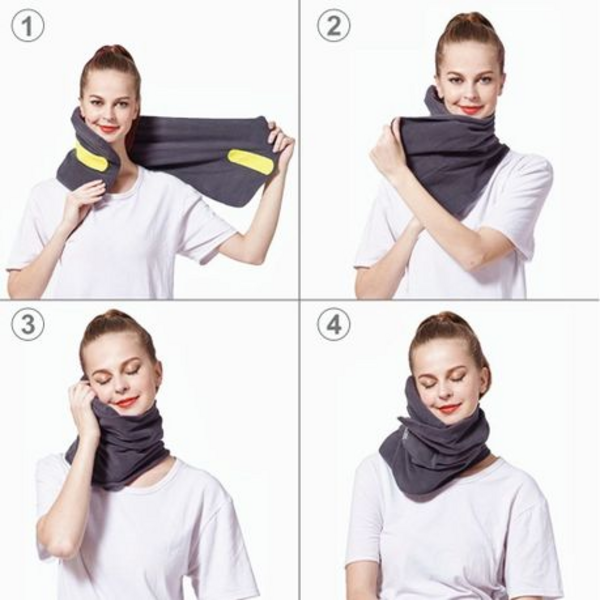 Neck Pillow for Travel - Reduce Discomfort and Fatigue - Image 4