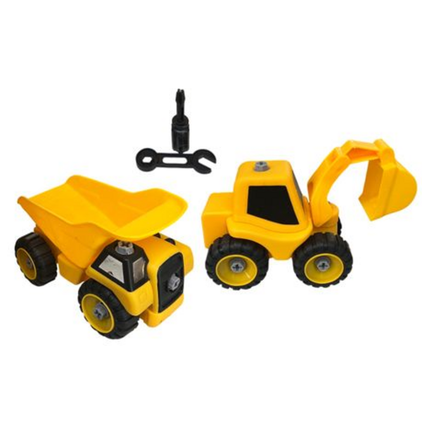Unleash Your Inner Engineer - Ultimate Take-Apart Construction Vehicle Set - Image 2