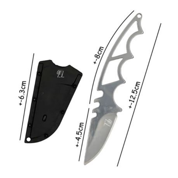 Small Tactical Knife with Sheath - Precision for Every Day - Image 4