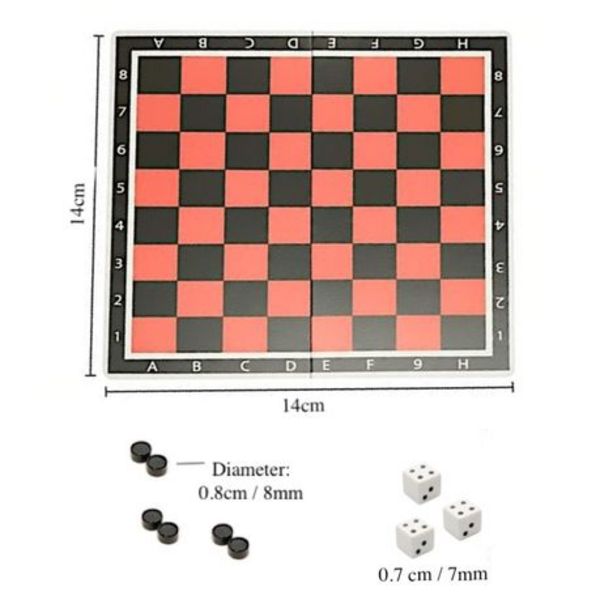 Classic Checkers Games Pack of 20 - Fun Party Favors & Giveaways - Image 7