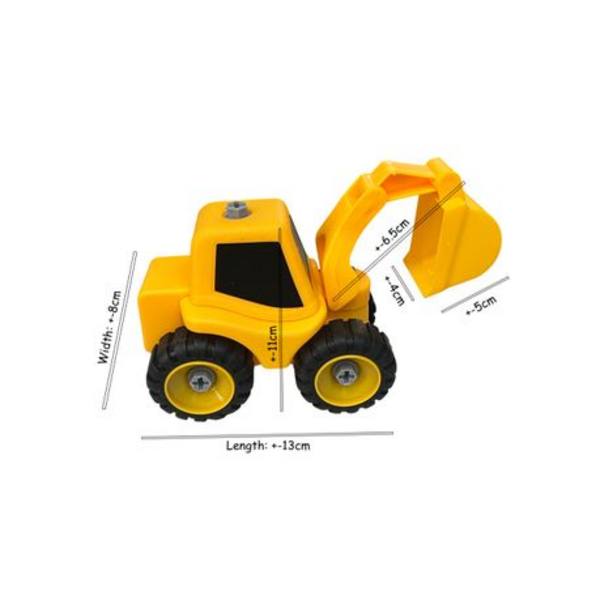 Unleash Your Inner Engineer - Ultimate Take-Apart Construction Vehicle Set - Image 6
