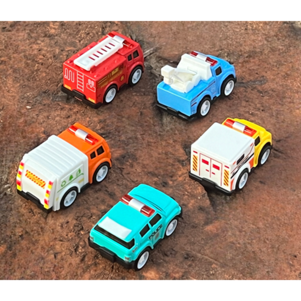 Mini Motor Mania - 5-Pack Die-Cast Crew - Tiny Terror - Big Adventures - Image 5