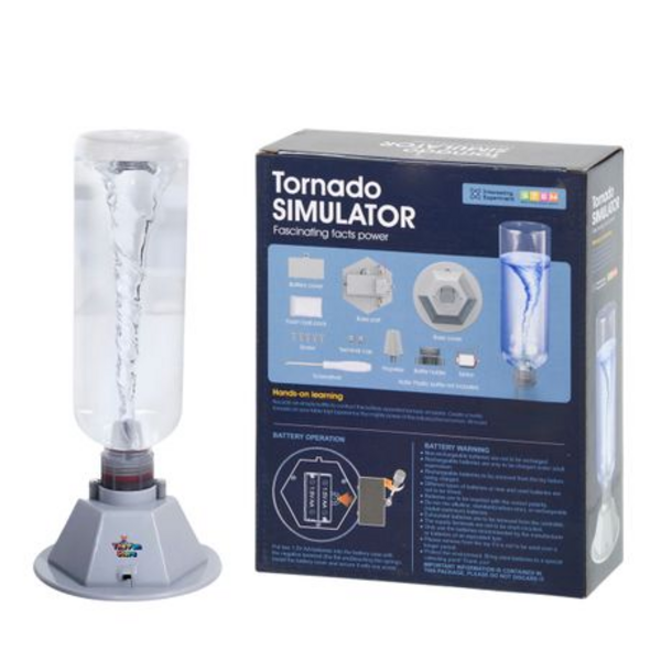 STEM DIY Mini Tornado Simulator Project for Kids