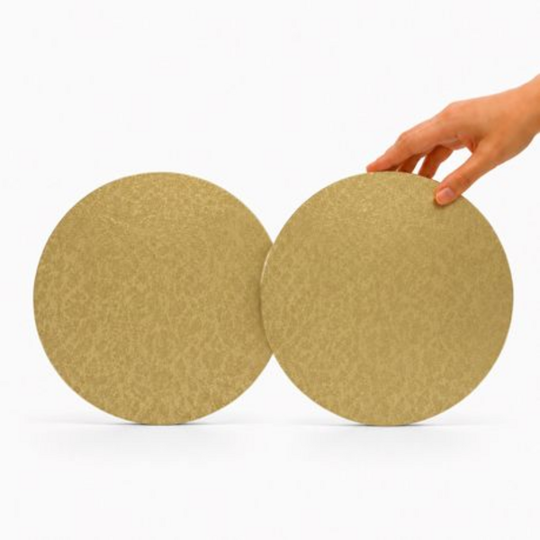 2 Pack 25cm Foil Covered Round Cake Boards - Flower Embossed - Image 10