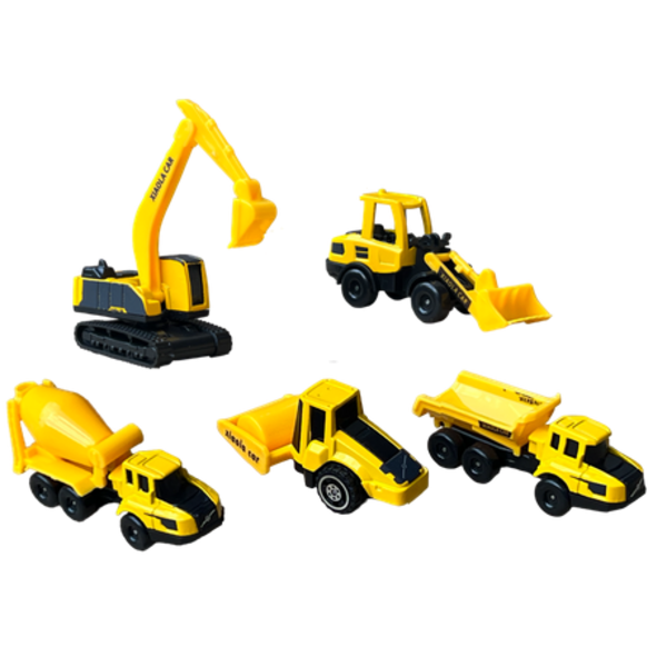 Tiny Town Takeover: The Mighty Mini Die-Cast Construction Crew Vehicles!