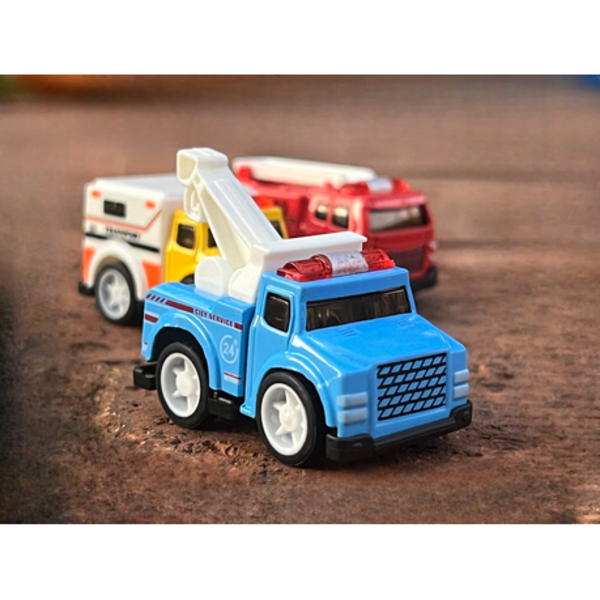 Mini Motor Mania - 5-Pack Die-Cast Crew - Tiny Terror - Big Adventures - Image 2