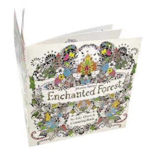 Enchanted Forest Storytelling & Colouring Book for Kids