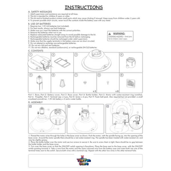 STEM DIY Mini Tornado Simulator Project for Kids - Image 6
