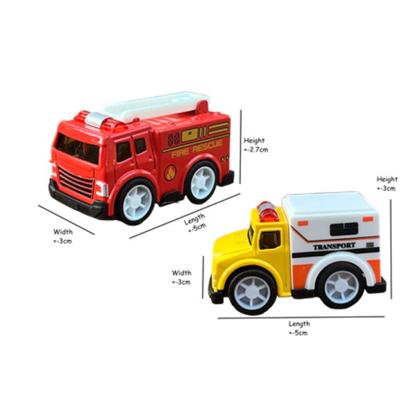 Mini Motor Mania - 5-Pack Die-Cast Crew - Tiny Terror - Big Adventures - Image 7