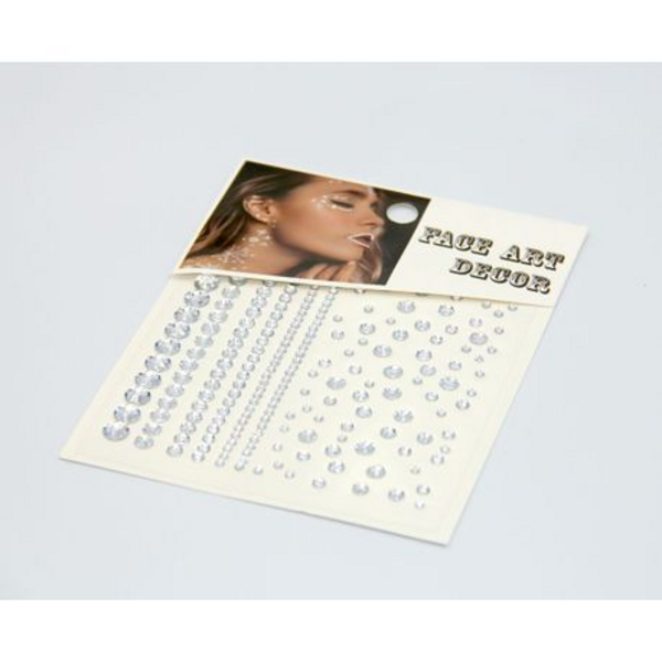 Face Art Gems Jewels Rhinestone Stickers Self Adhesive Crystal Makeup - Image 3