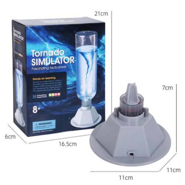 STEM DIY Mini Tornado Simulator Project for Kids - Image 5