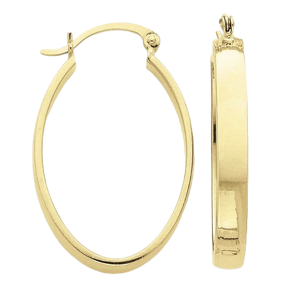 Ovalicious "Gold" Earrings - Get Your Groove On with Oval-Whelming Style!" - Image 5