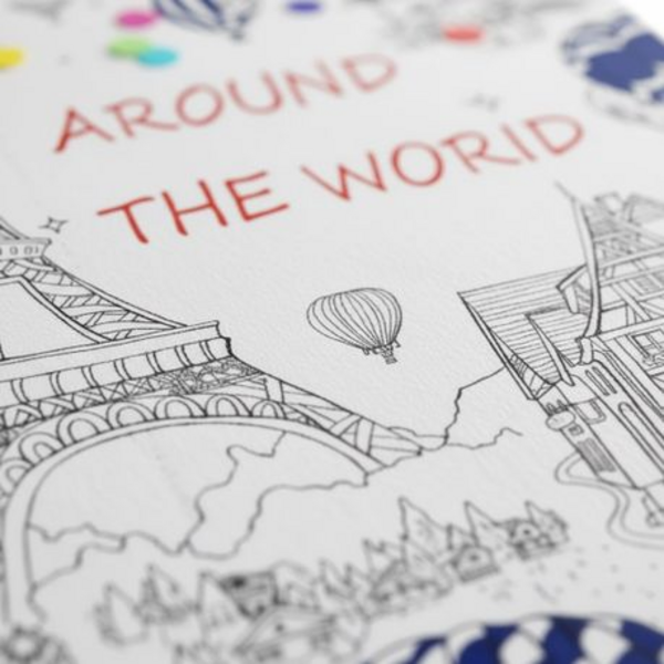 Around the World Coloring Book: Discover Global Landmarks - Image 2