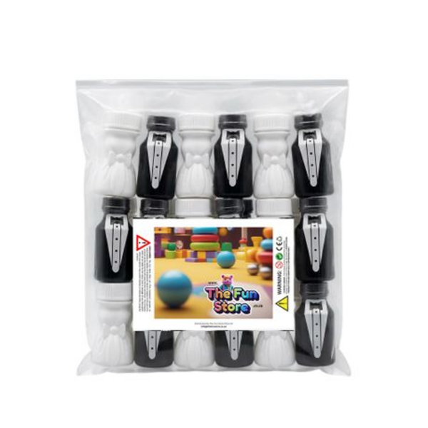 Wedding Bubble Bottles - Bride & Groom Shaped Party Favors - 24 Pack - Image 9
